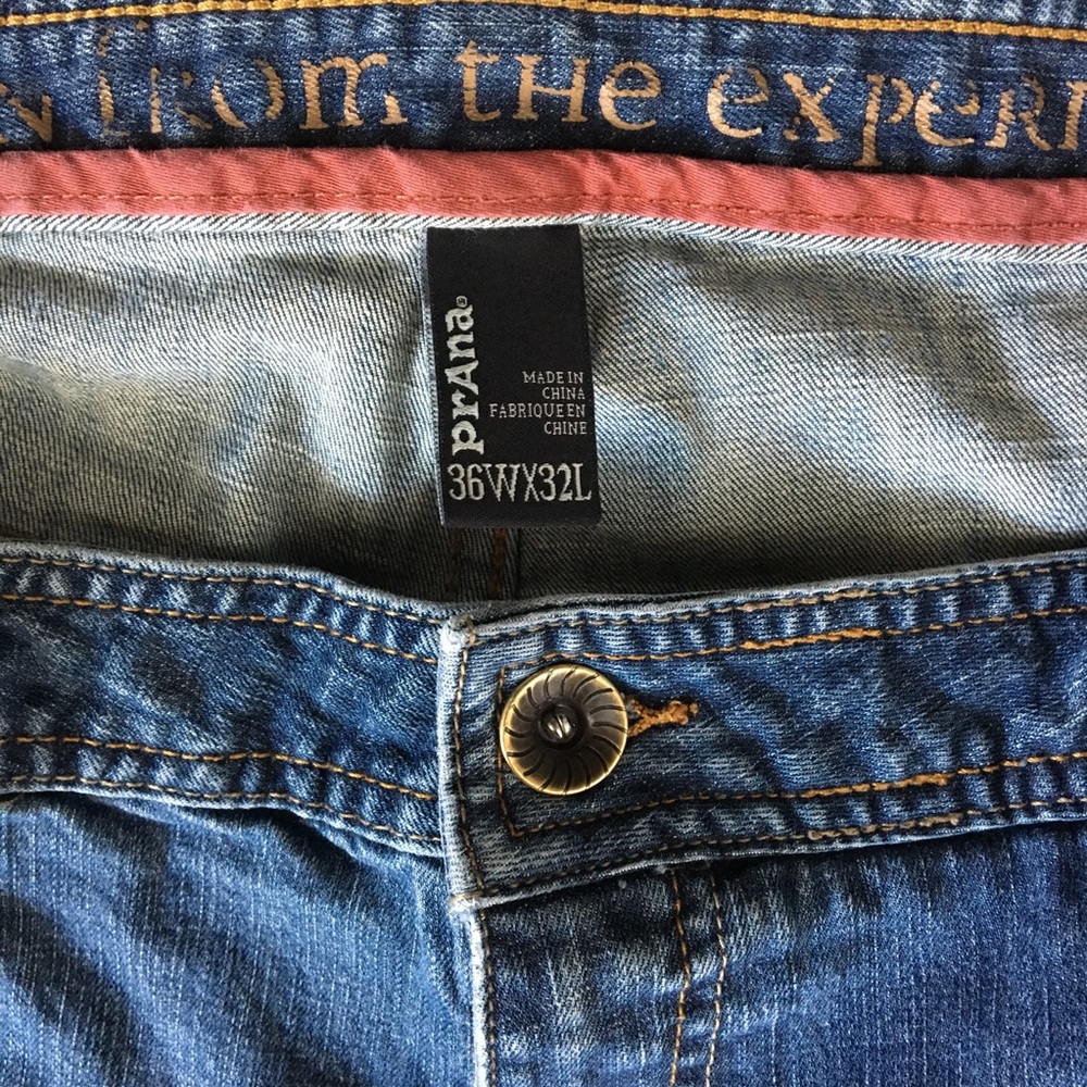 Prana regular wash jeans